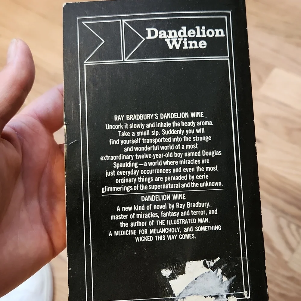 Dandelion Wine by Ray Bradbury Paperback - Picture 3 of 9